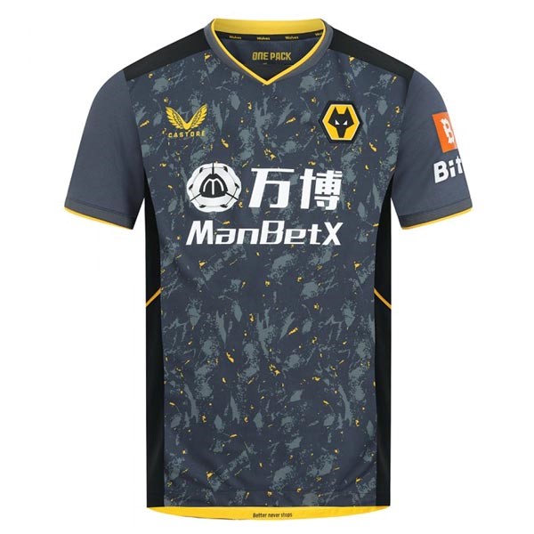 Camiseta Wolves 2ª Kit 2021 2022